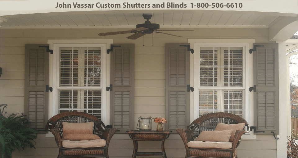 Add Character to your Home or Office | John Vassar Custom Shutters