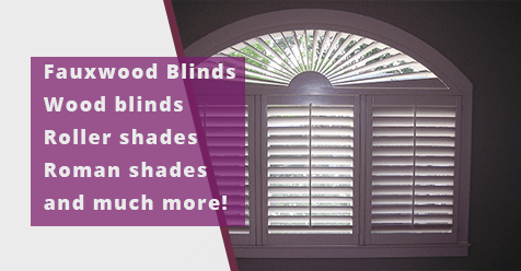We’ve got the answers when it comes to custom shutters & blinds! – John Vassar