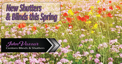 Annual Spring Sale | John Vassar Shutters & Blinds