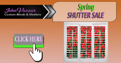 Spring Shutters & Blinds  Sale