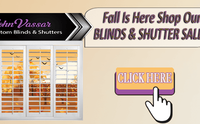 Fall Sale – New Blinds and Shutters