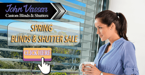 Shutters and Blinds Spring Sale