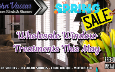 Spring Sale Is Underway – Vassar Shutters & Blinds