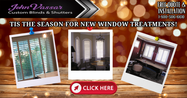 Shutters And Blinds For The Holidays – Vassar Shutters Northern CA