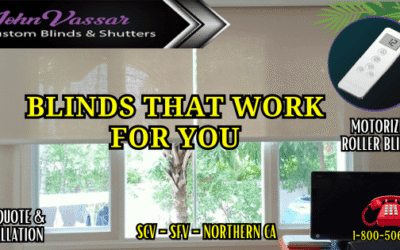 Motorized Blinds That Work For You! – John Vassar SCV – SFV – Northern CA